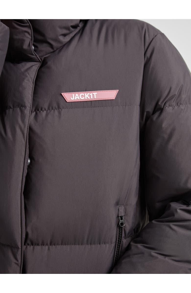 JACK1T Star Shower Long Sleeve Puffer Jacket, Alternate, color, Black