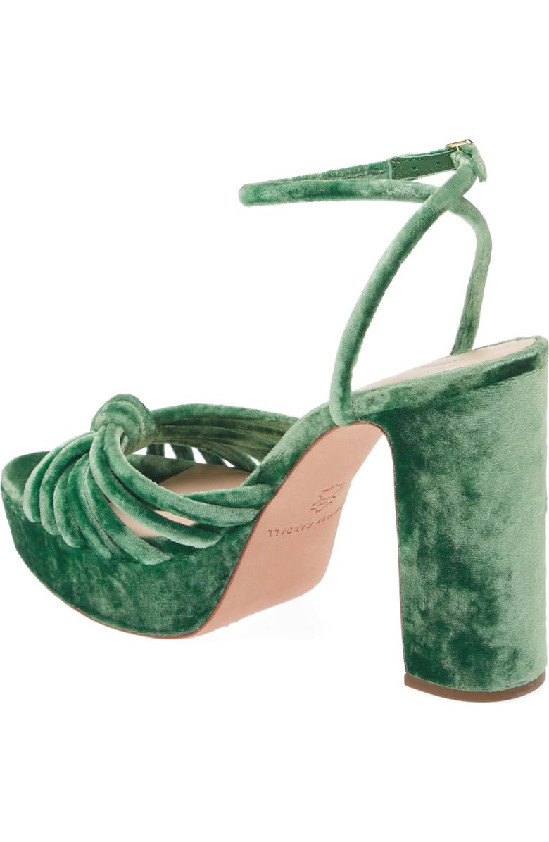 Loeffler Randall Rivka Ankle Strap Platform Sandal, Alternate, color,