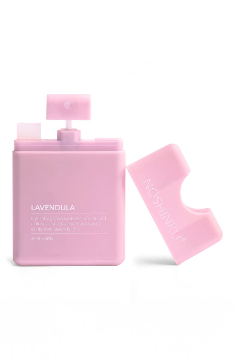 NOSHINKU Lavendula Nourishing Sanitizing Spray & Wipes Clean Travel Set, Alternate, color, Lavendula