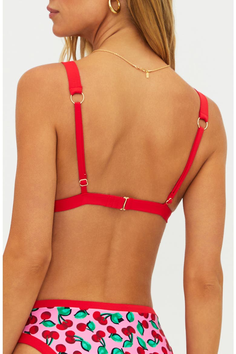 Lanie Triangle Bikini Top, Alternate, color, MON CHERI