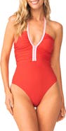 PQ SWIM Josie Ruched One-Piece Swimsuit