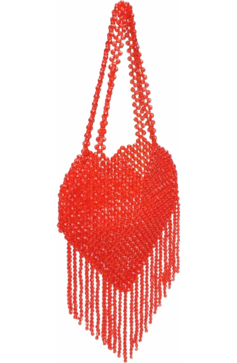 MODA LUXE Valeria Evening Bag, Alternate, color, Red