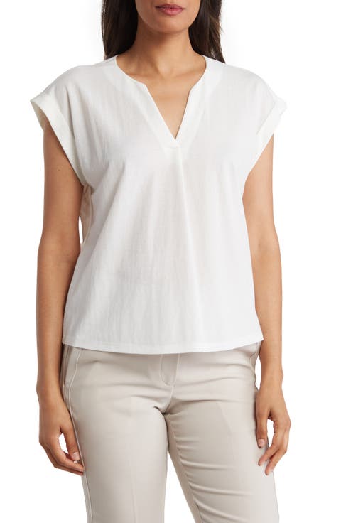 Dolman Sleeve Piqué T-Shirt