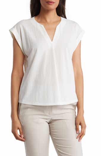 Bobeau Dolman Sleeve Piqué T-Shirt