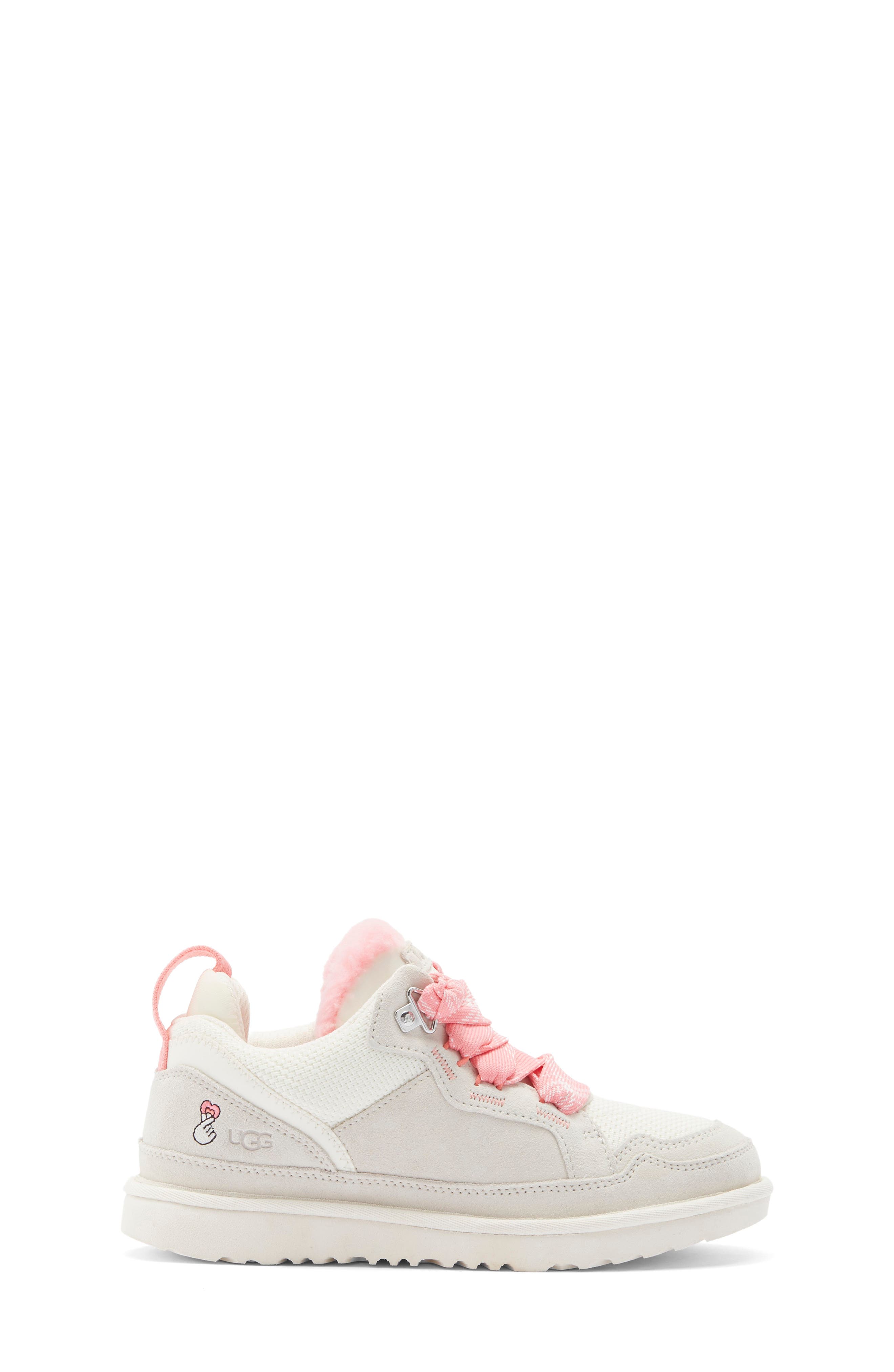 UGG<sup>®</sup> Kids' Lowmel Love Sneaker, Alternate, color, 