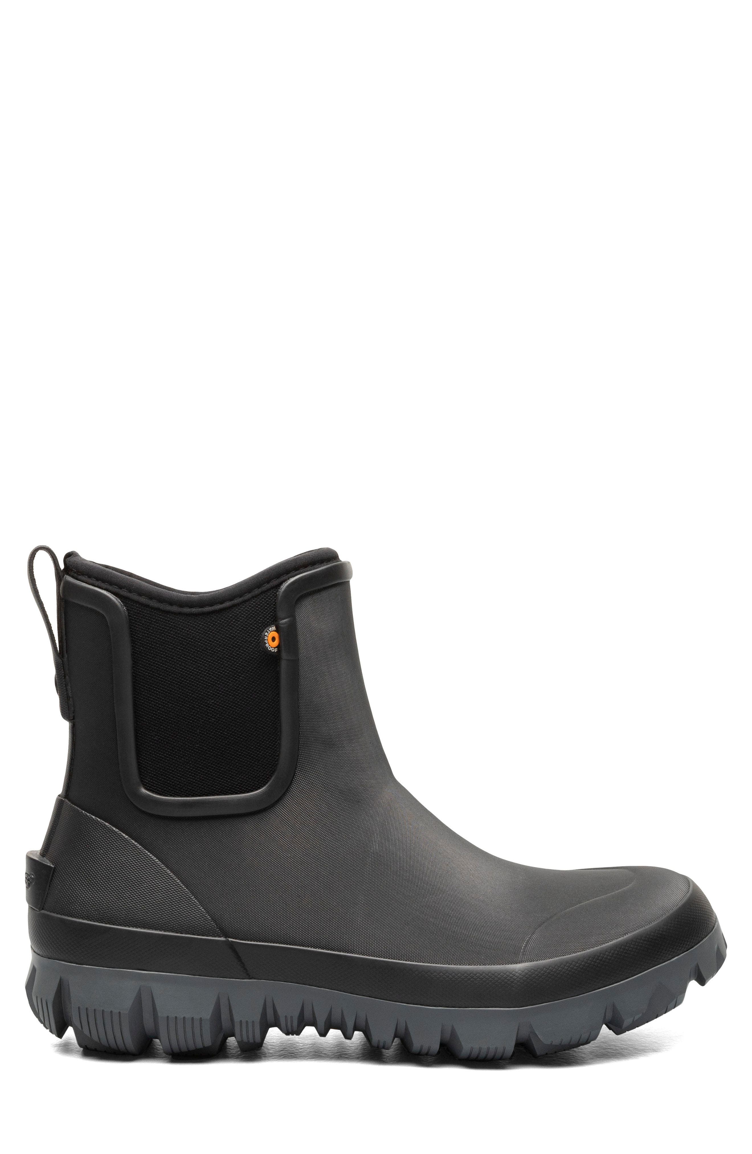 Bogs Arcata Waterproof Chelsea Boot, Alternate, color, Black