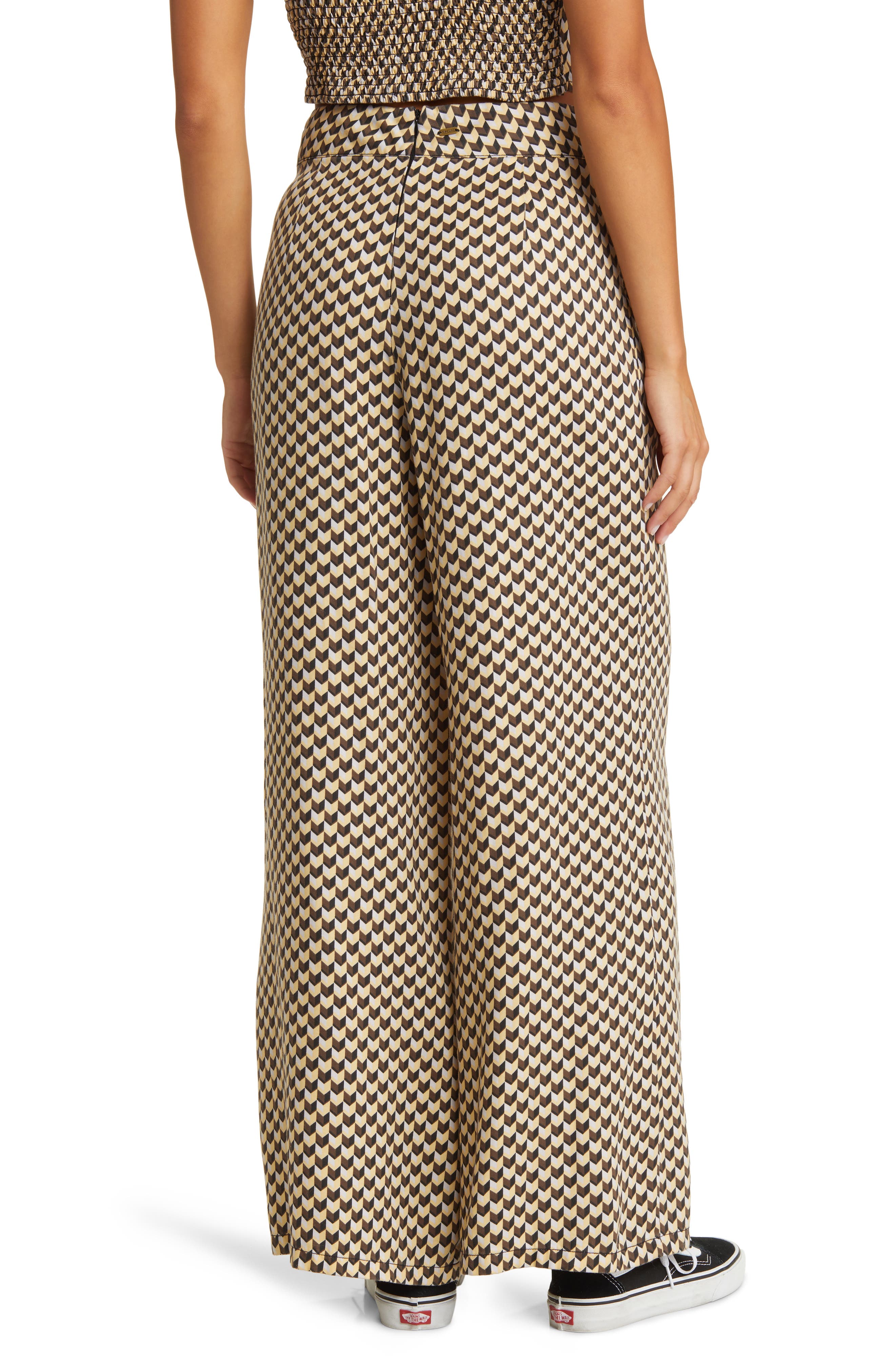 Isla Geo Linen Blend Pants - image 2