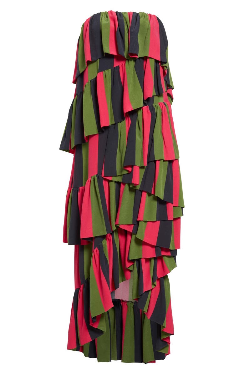 Isa Arfen 'Full On' Tiered Ruffle Dress, Alternate, color,