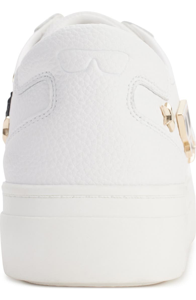 KARL LAGERFELD PARIS Caitie Slip-On Sneaker, Alternate, color, Bright White