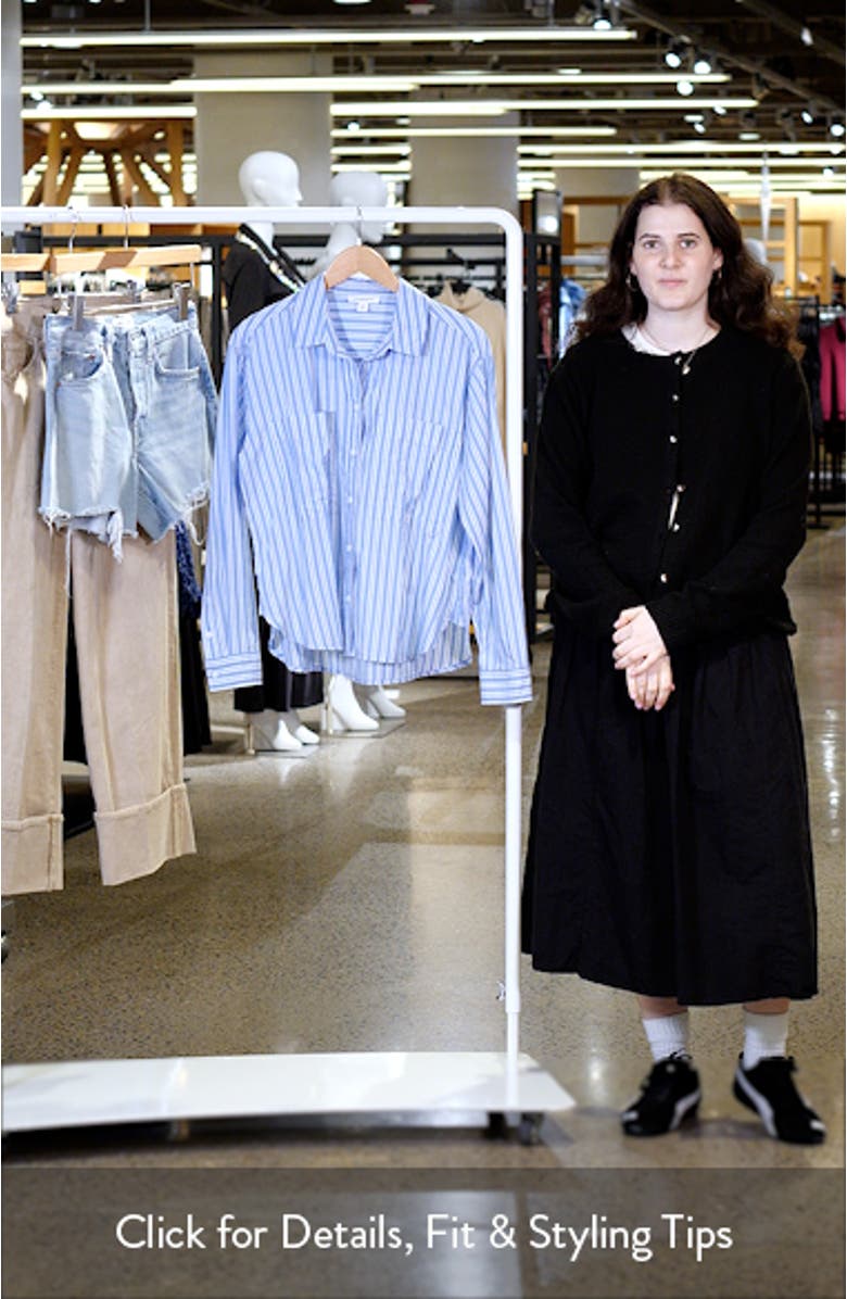 Everlynn Cotton Blend Button-Up Shirt, sales video thumbnail