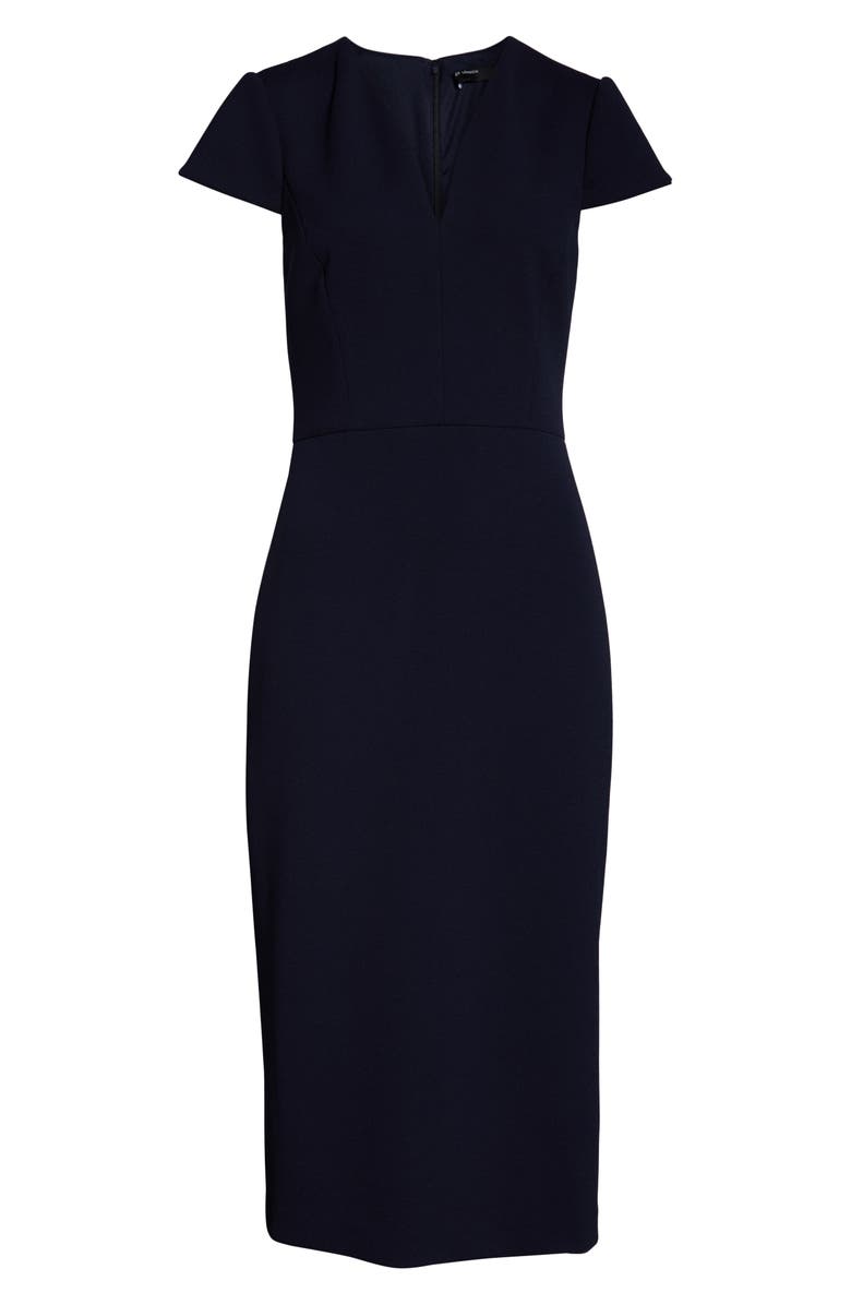 Maggy London Midi Sheath Dress, Alternate, color, 