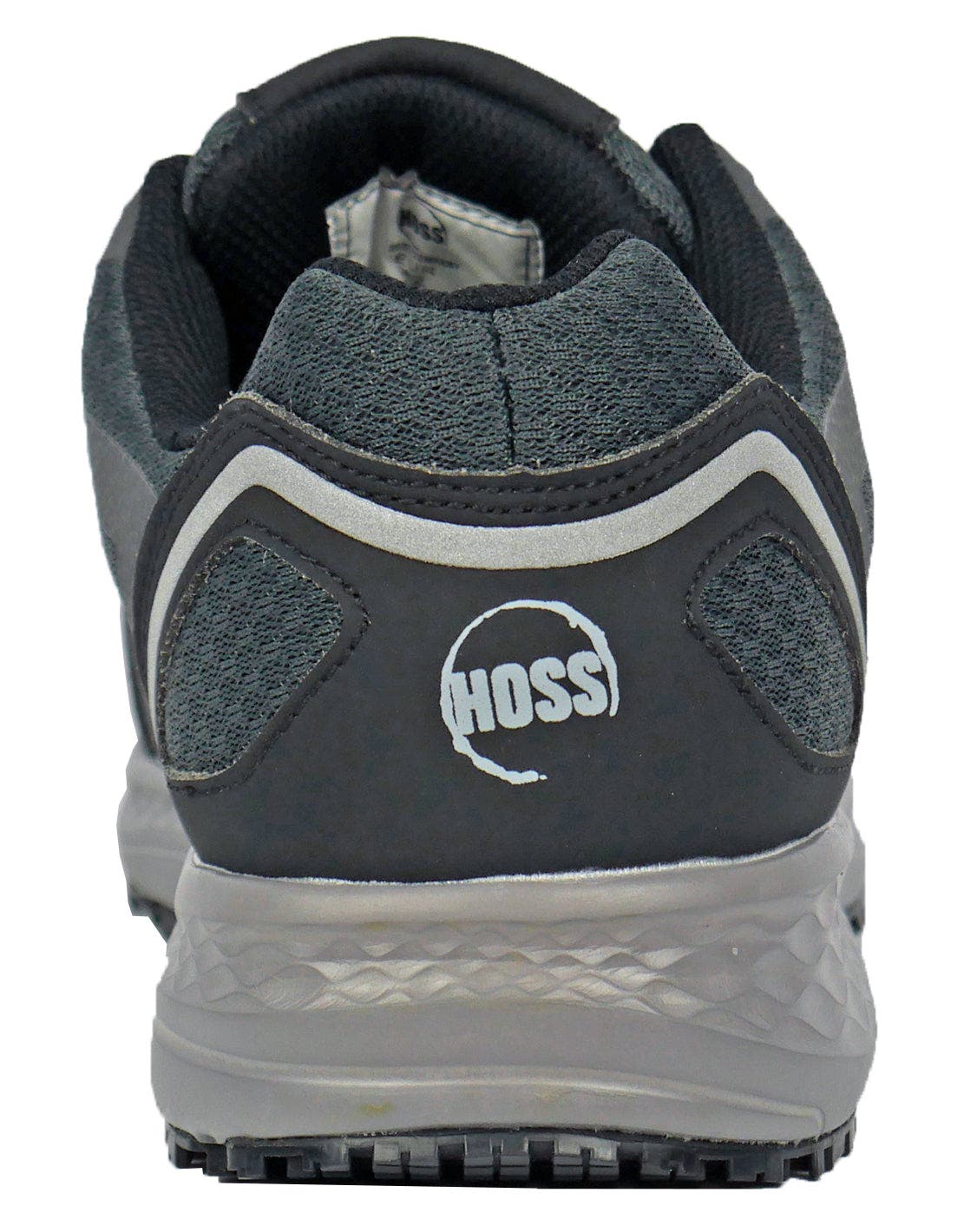 Hoss Boot Company HOSS Express Mens Composite Toe Athletic Work Shoe, Alternate, color, Grey/Black