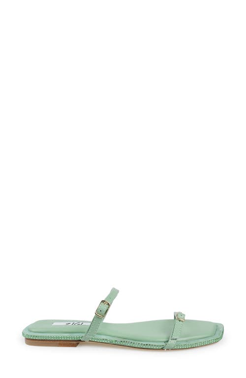 Zigi Two-strap Sandal In Green