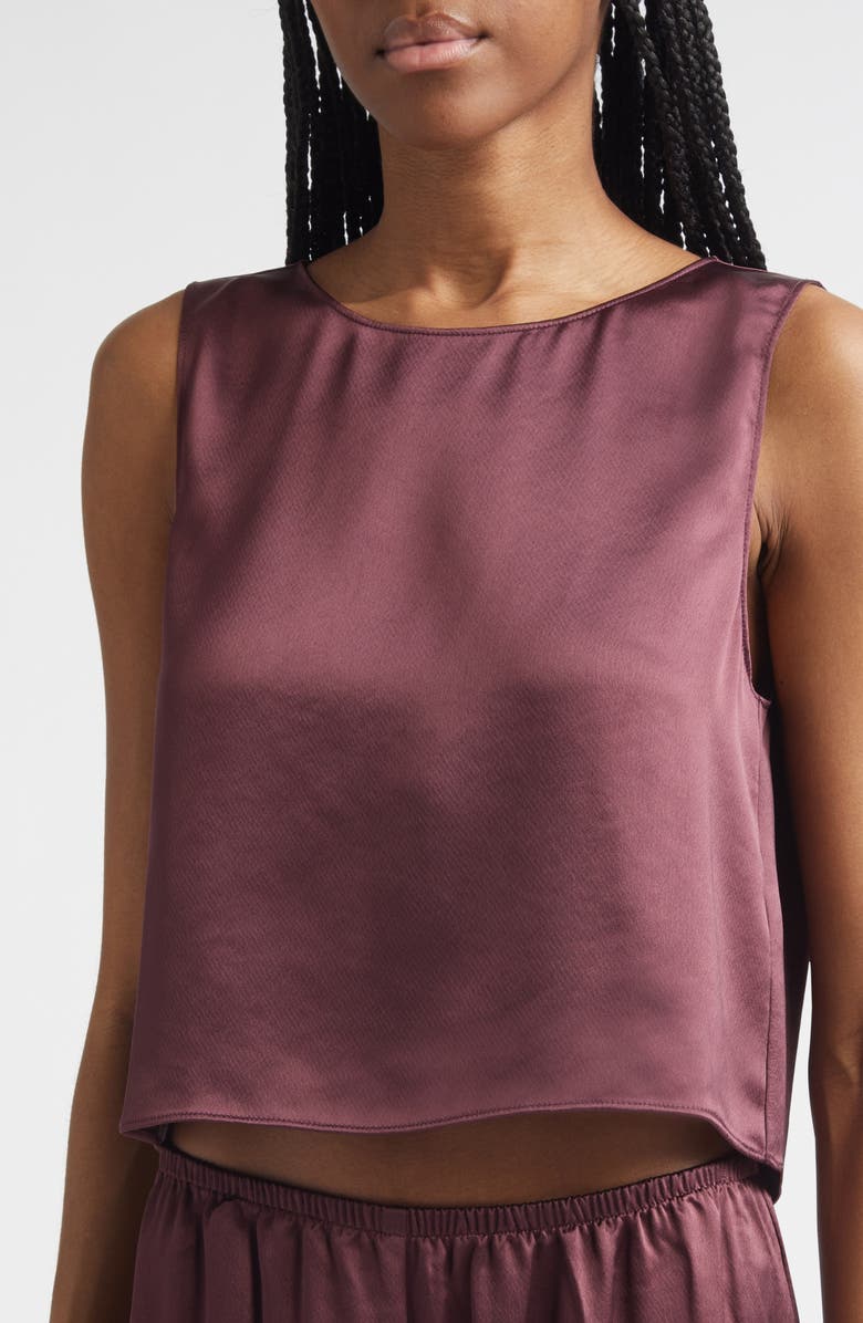 LESET Barb Crop Tank, Alternate, color, Malbec