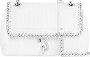 Rebecca Minkoff Edie Whipstitch & Chain Faux Leather Crossbody