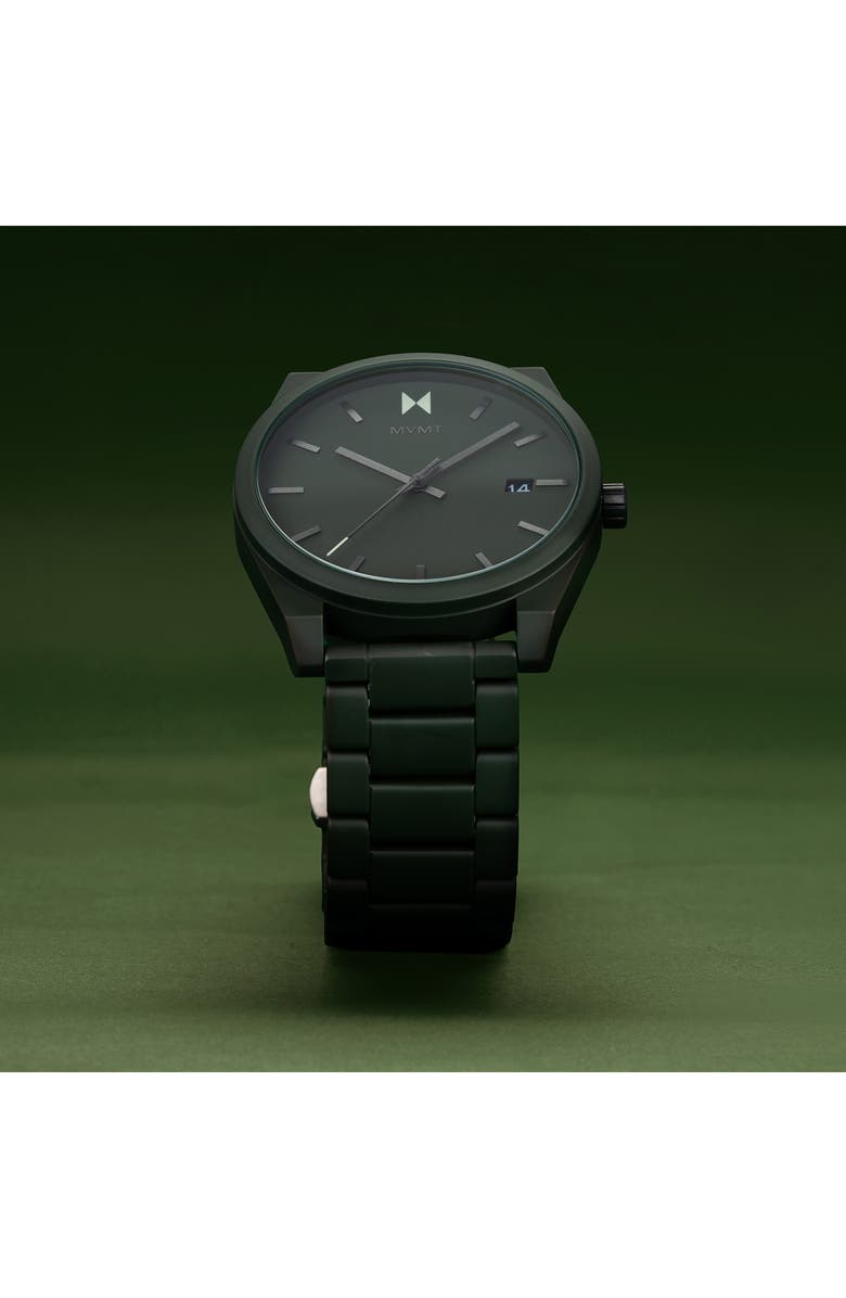 MVMT Element Ceramic Bracelet Watch, 43mm, Alternate, color, 