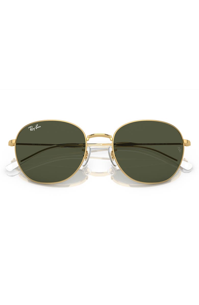 Ray-Ban 55mm Phantos Sunglasses, Alternate, color, Gold Flash