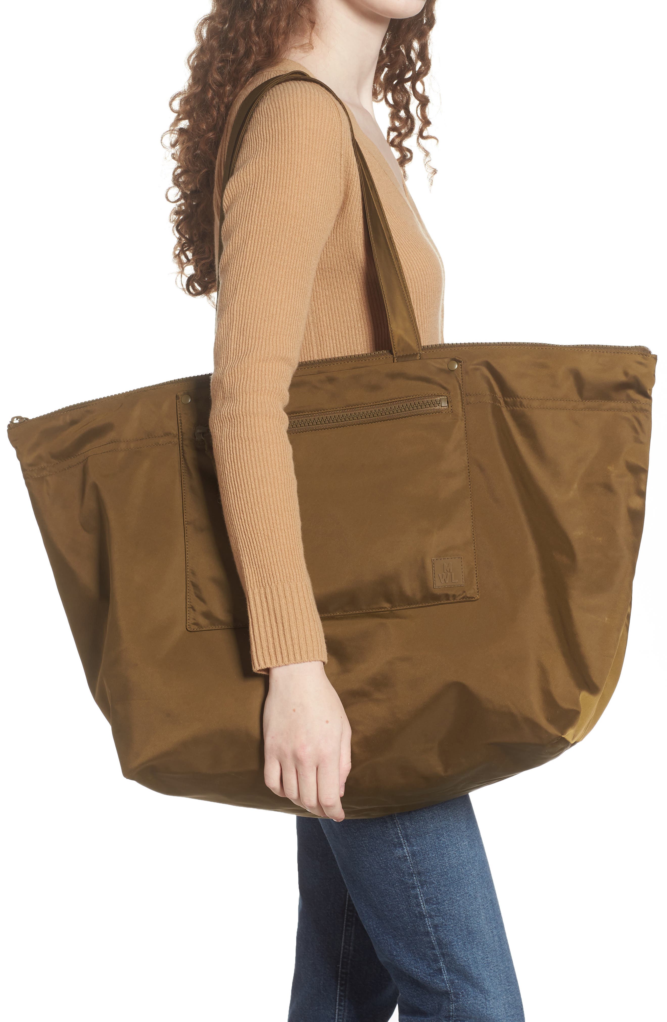 Madewell The (Re)sourced Weekend Bag, Alternate, color, 