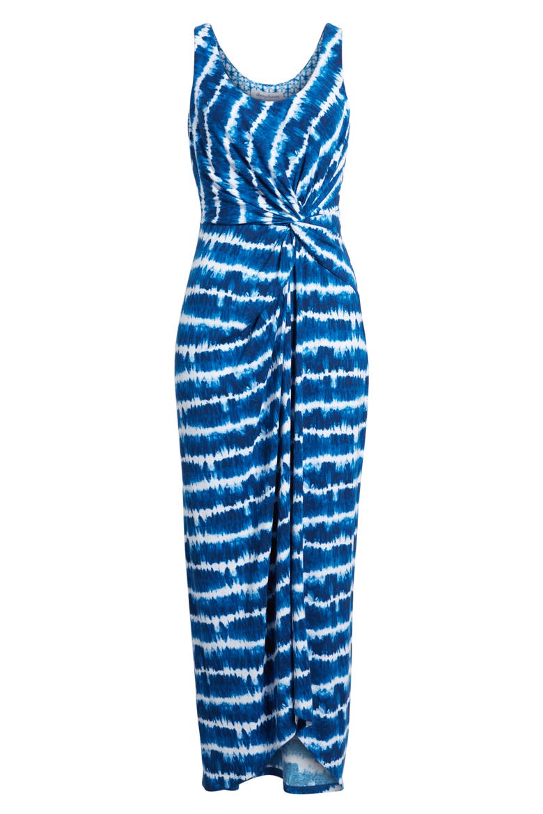 Oliana Maxi Dress, Alternate, color, ISLAND NAVY