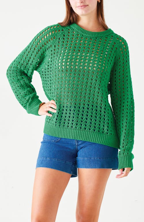 Voyageur By Mersea Amalfi Cotton Crochet Sweater