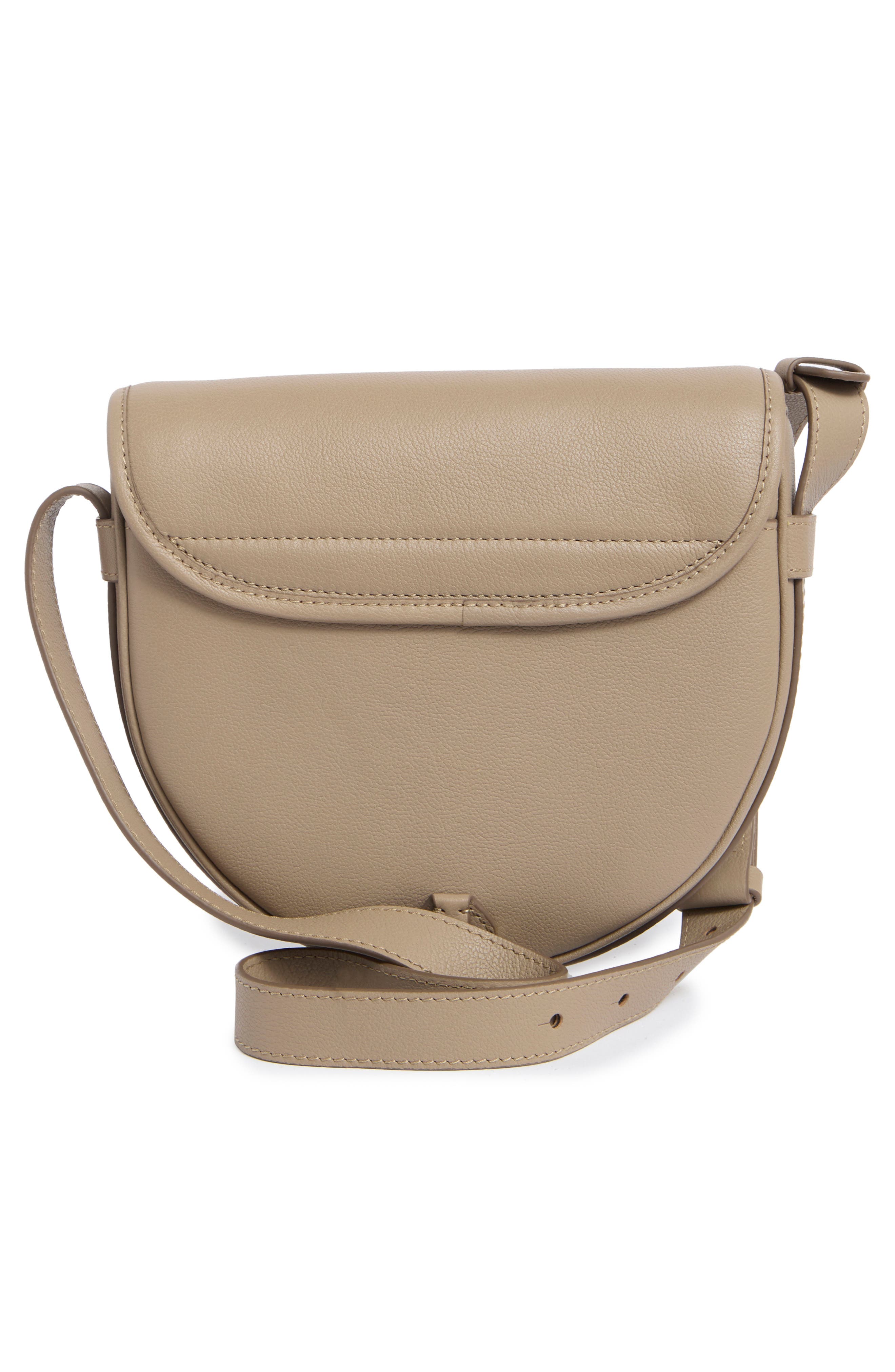 See by Chloé Mara Leather Saddle Bag, Alternate, color, 