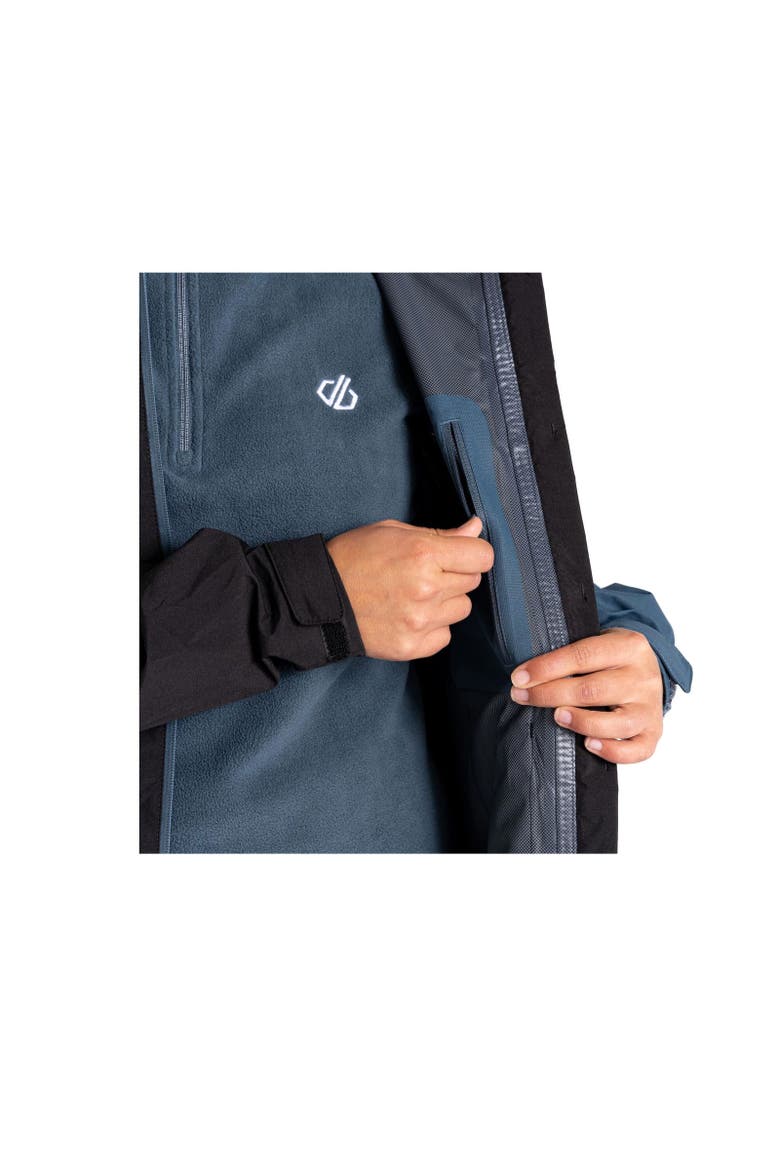 Traversing Waterproof Jacket, Alternate, color, Black and Orion