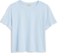 Madewell Boxy Crop Cotton Slub T-Shirt