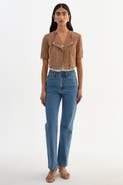 LAMARQUE Kirsi S | Suede Cropped Jacket