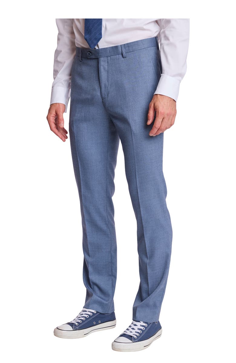 PAISLEY & GRAY Downing Slim Fit Dress Pants, Alternate, color, Grey Blue Ice