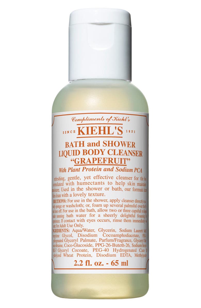 Kiehl's Since 1851 Grapefruit Bath & Shower Liquid Body Cleanser, Alternate, color,