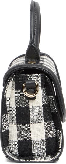 Tweed Top Handle Bag