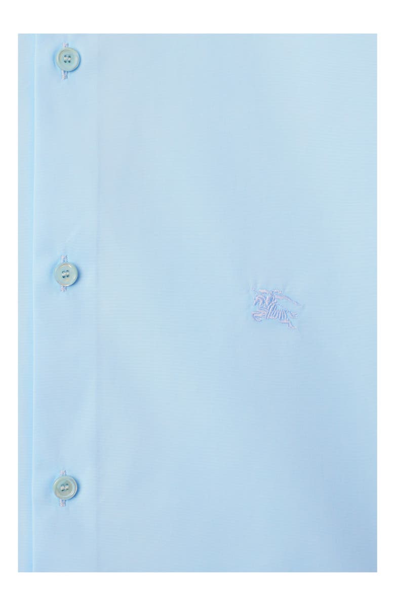 Burberry Slim Fit Cotton Poplin Formal Shirt, Alternate, color, Neptune Blue