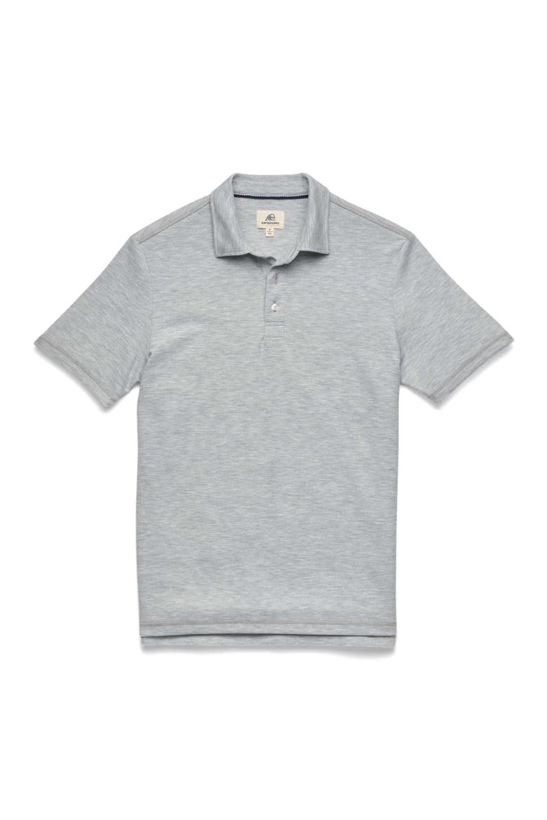 Ryan Pique Polo, Main, color, Heather Grey