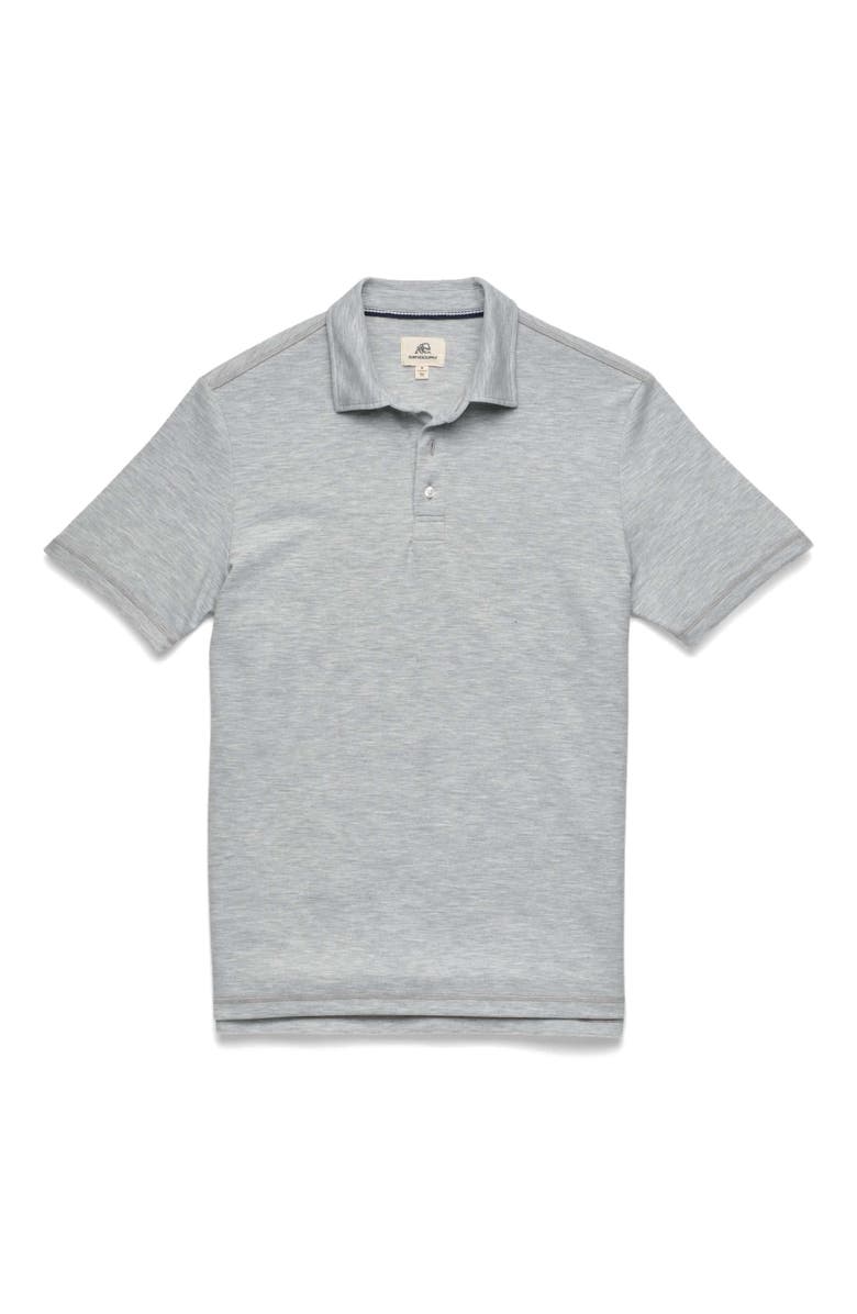 Surfside Supply Co. Ryan Pique Polo, Main, color, Heather Grey