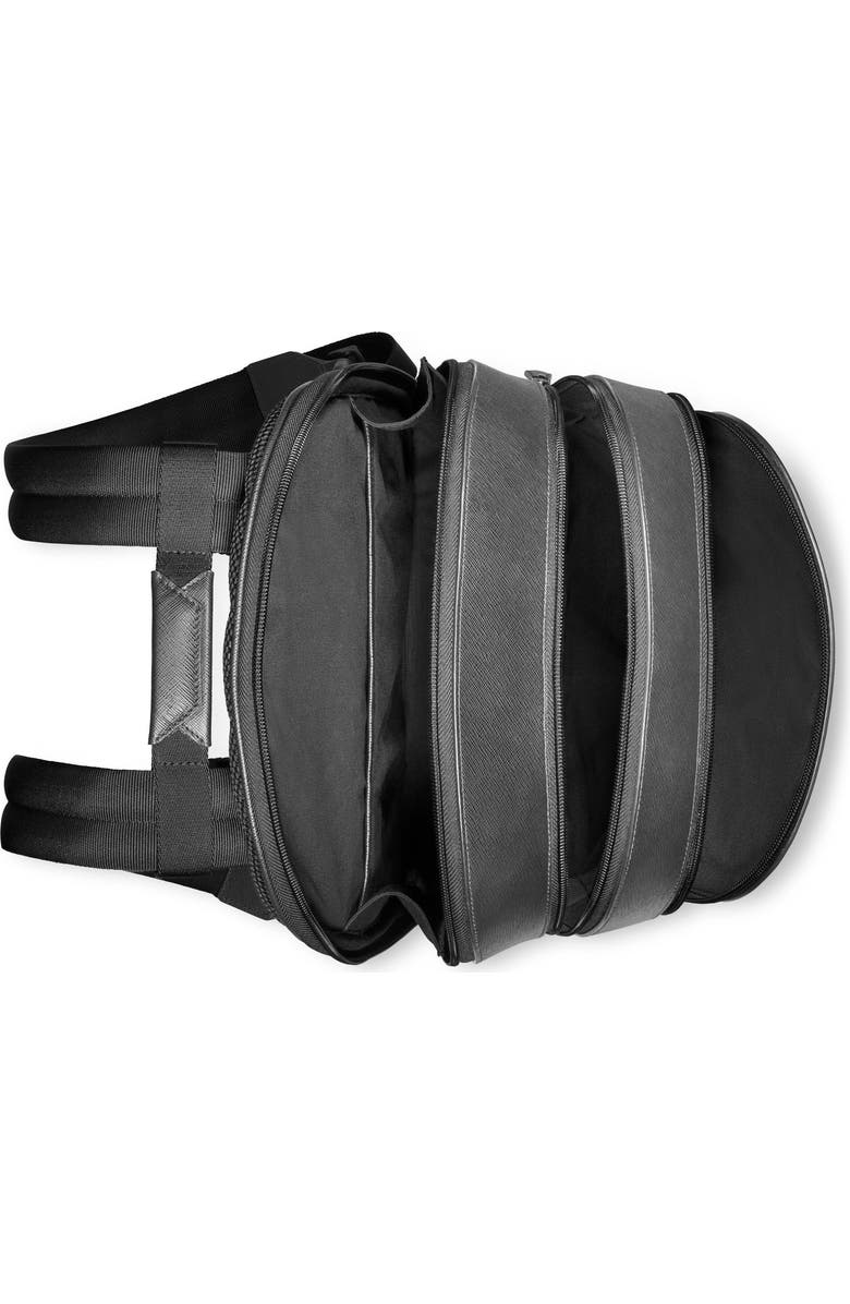 Montblanc Medium Sartorial Leather Backpack, Alternate, color,