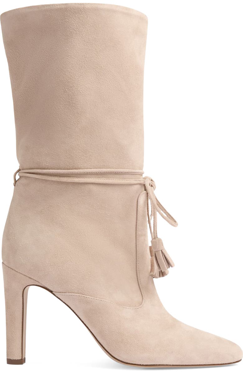 LK Bennett Eliza Tassel Slouch Bootie, Alternate, color, Trench