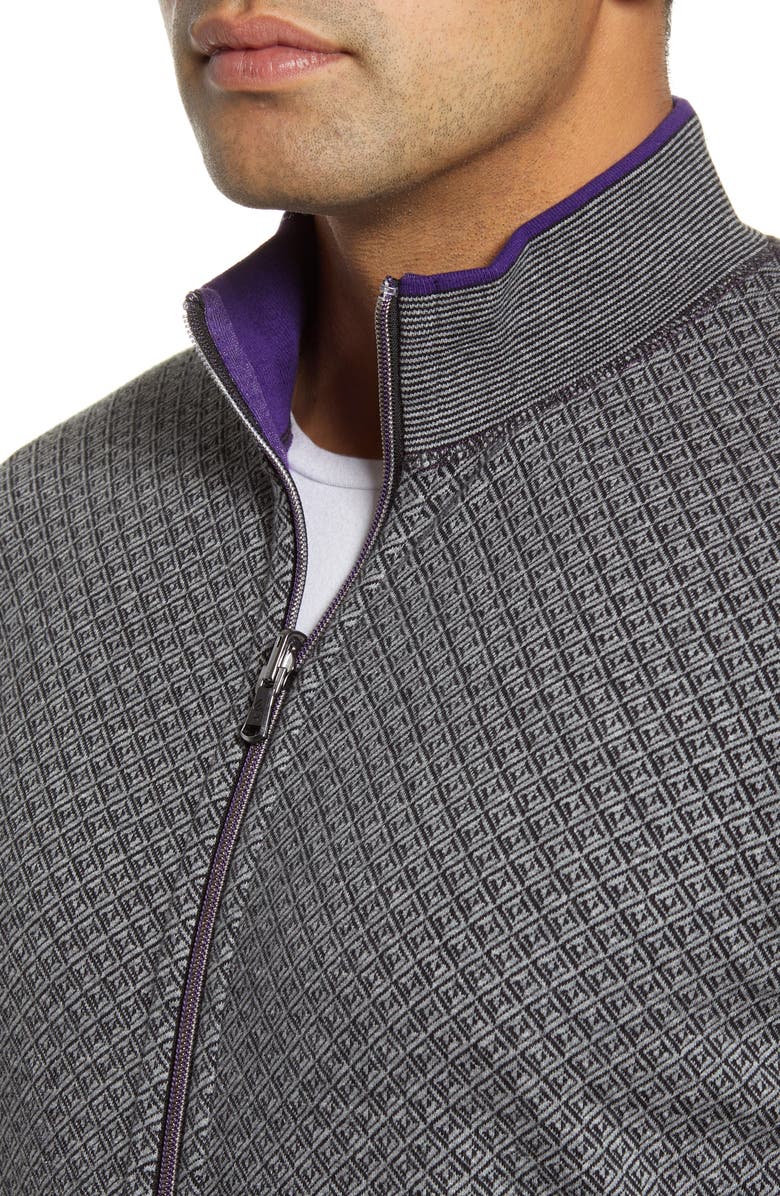 Robert Graham Mulhare Reversible Zip Jacket, Alternate, color,