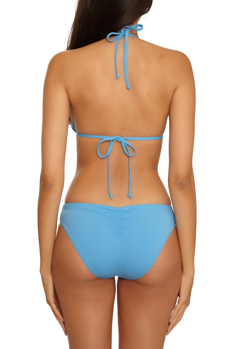 'Twist & Turns' Bikini Bottoms, Alternate, color, SKY BLUE