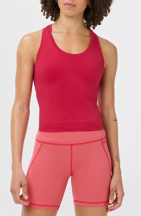 Athlete Seamless Workout Crop Tank