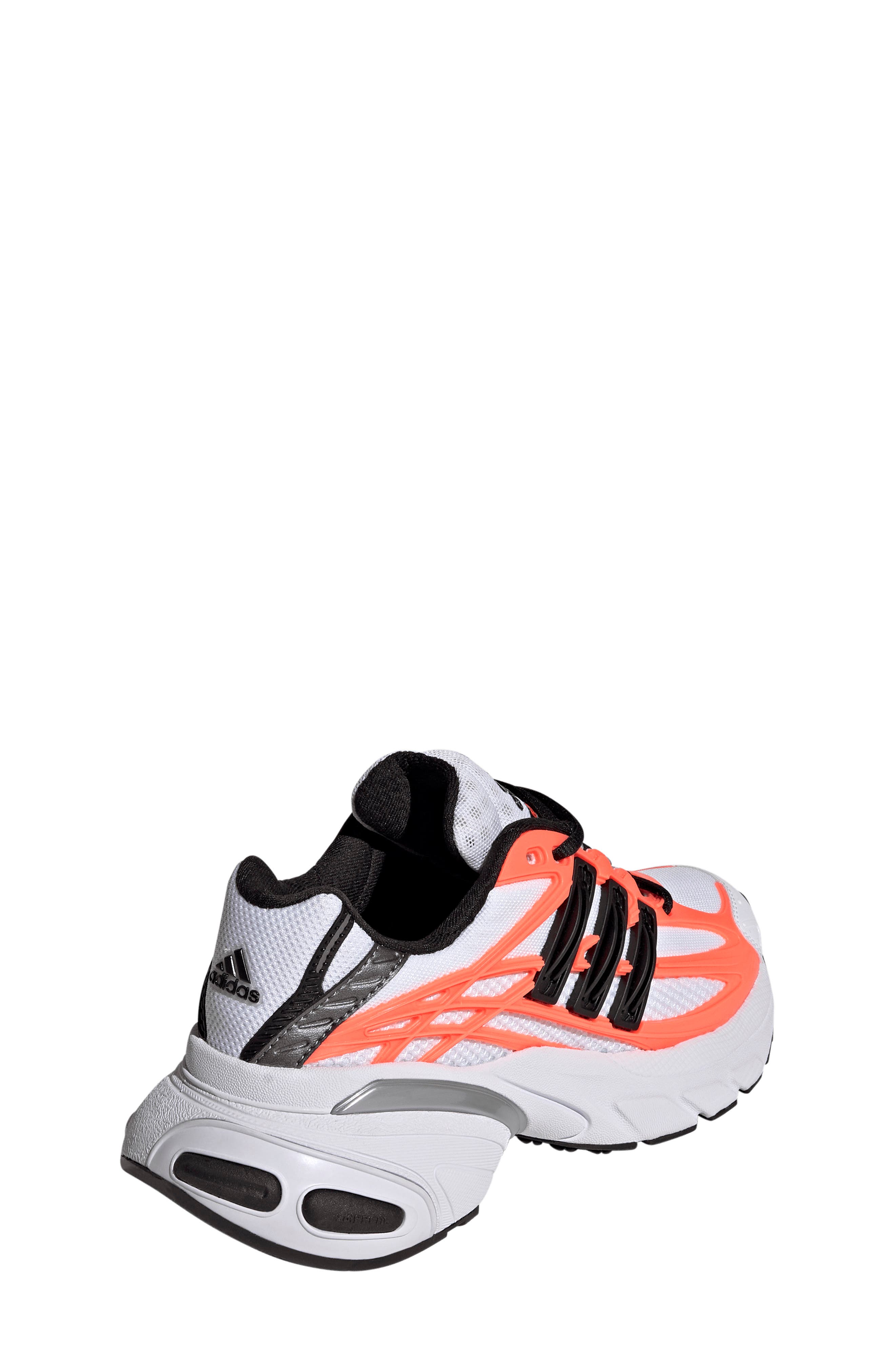 adidas Kids
 Adistar Cushion XLG 2.0 Sneaker, Alternate, color, White/ Black/ Solar Orange