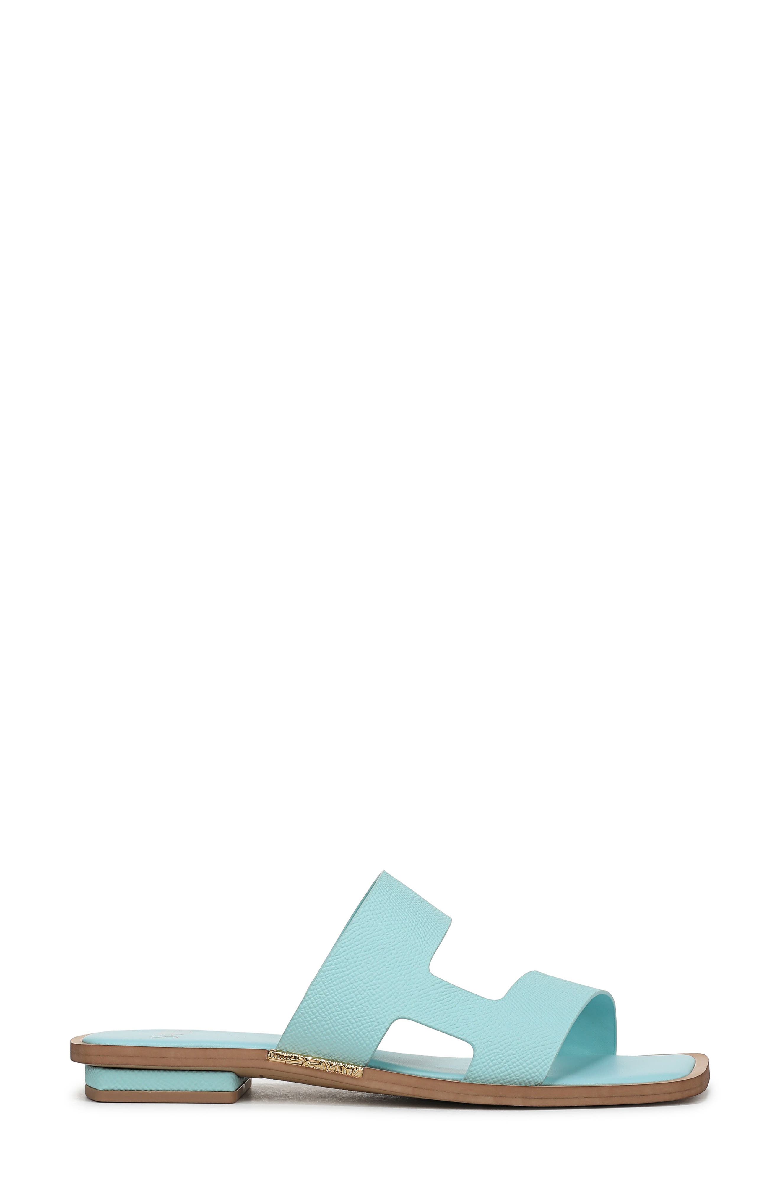 SARTO by Franco Sarto Emily Slide Sandal, Alternate, color, Bright Blue