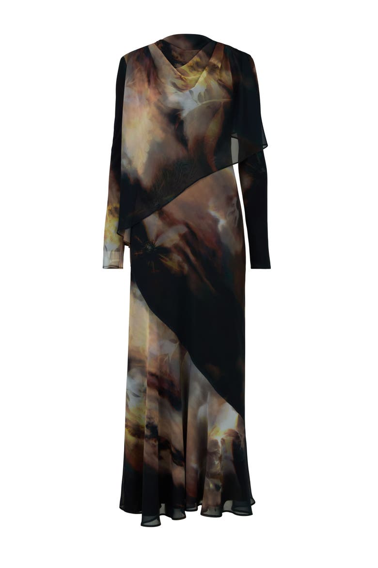 Ali Dress, Alternate, color, Black floral