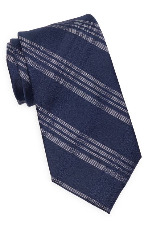 Jack Plaid Print Tie