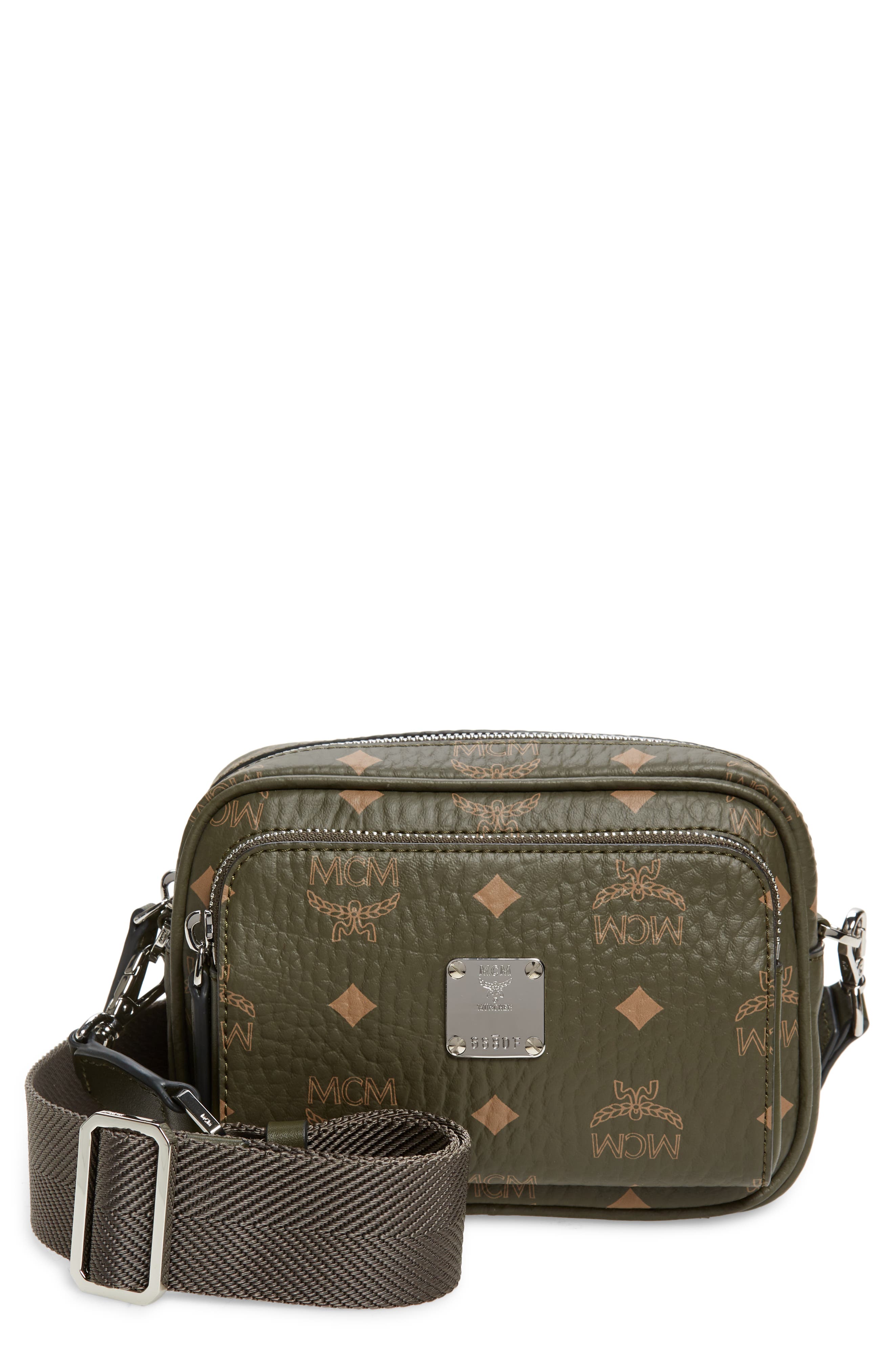 X-Mini Klassik Visetos Convertible Crossbody Bag, Main, color, SEA TURTLE