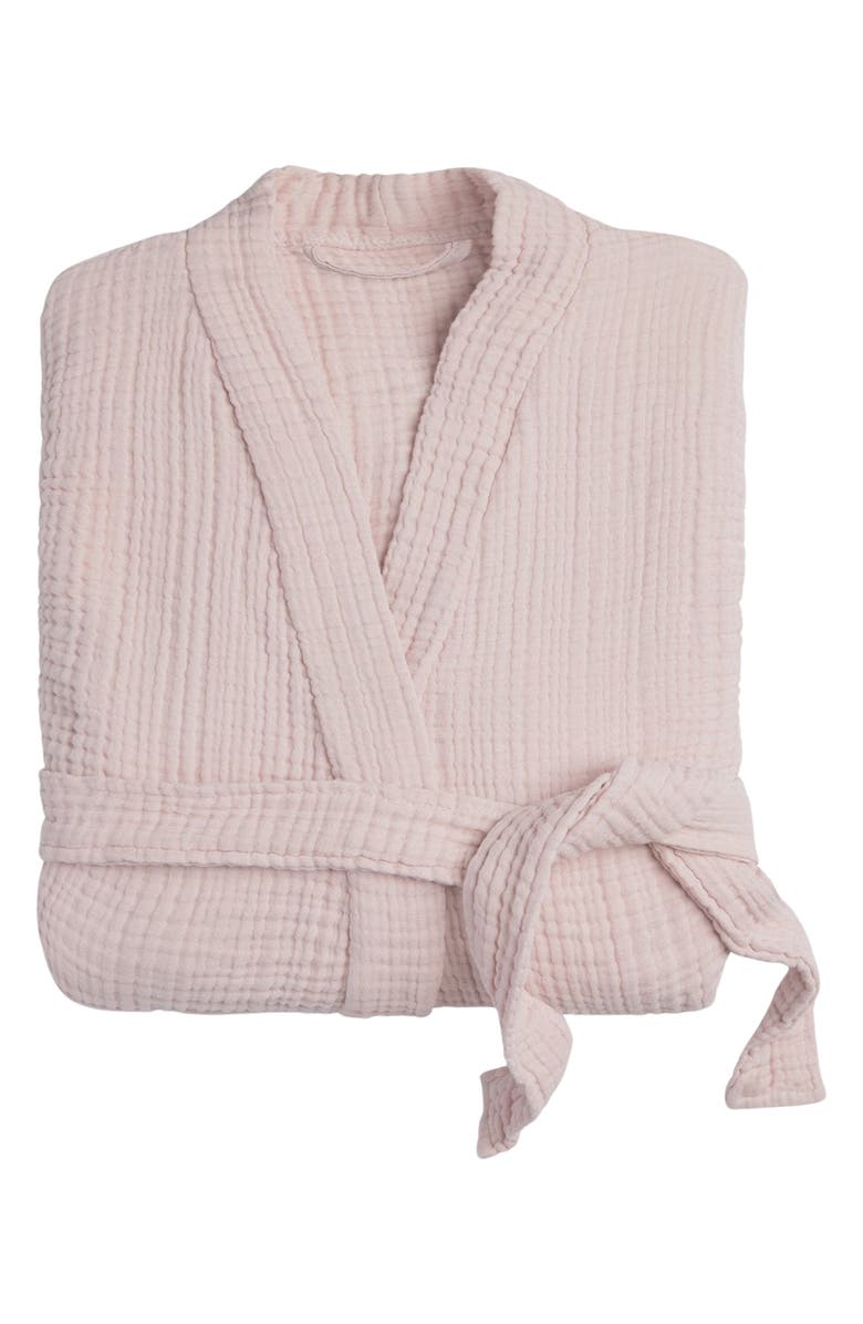 Parachute Cotton Gauze Robe, Main, color, Rose
