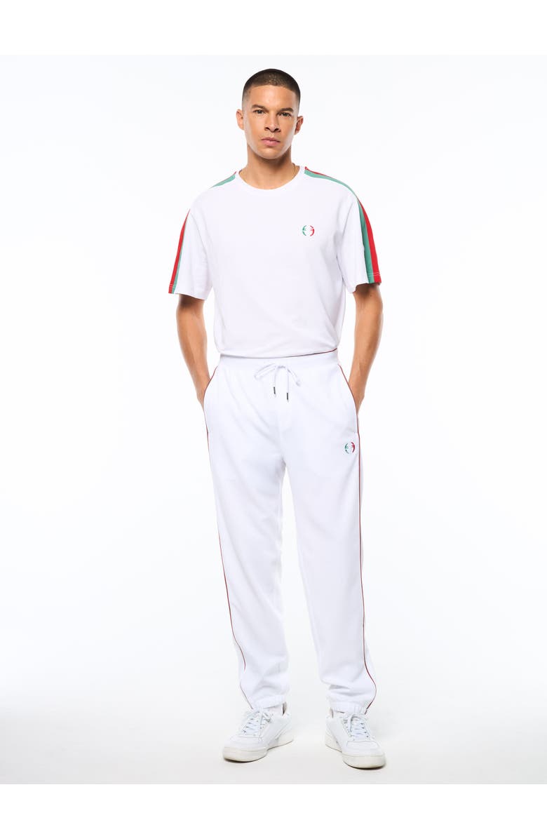 Sergio Tacchini Eredita Track Pant, Alternate, color, Brilliant White