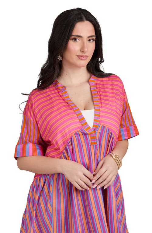 Saachi Striped Tunic Dress