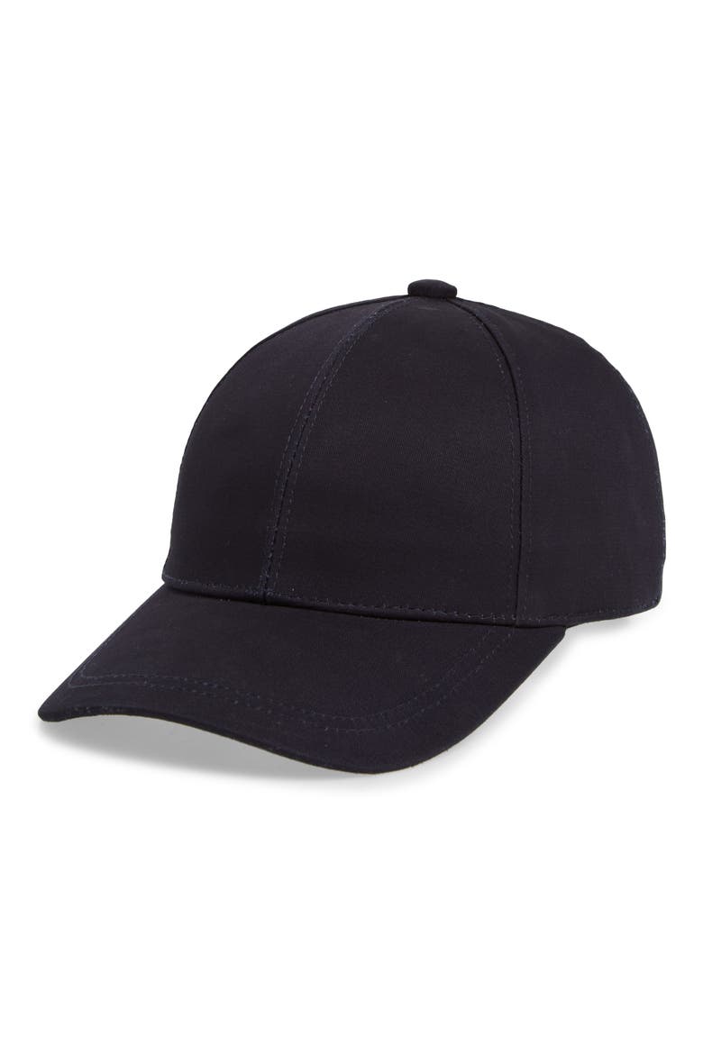 Solid Twill Adjustable Baseball Cap, Main, color, COSTAL BLUE
