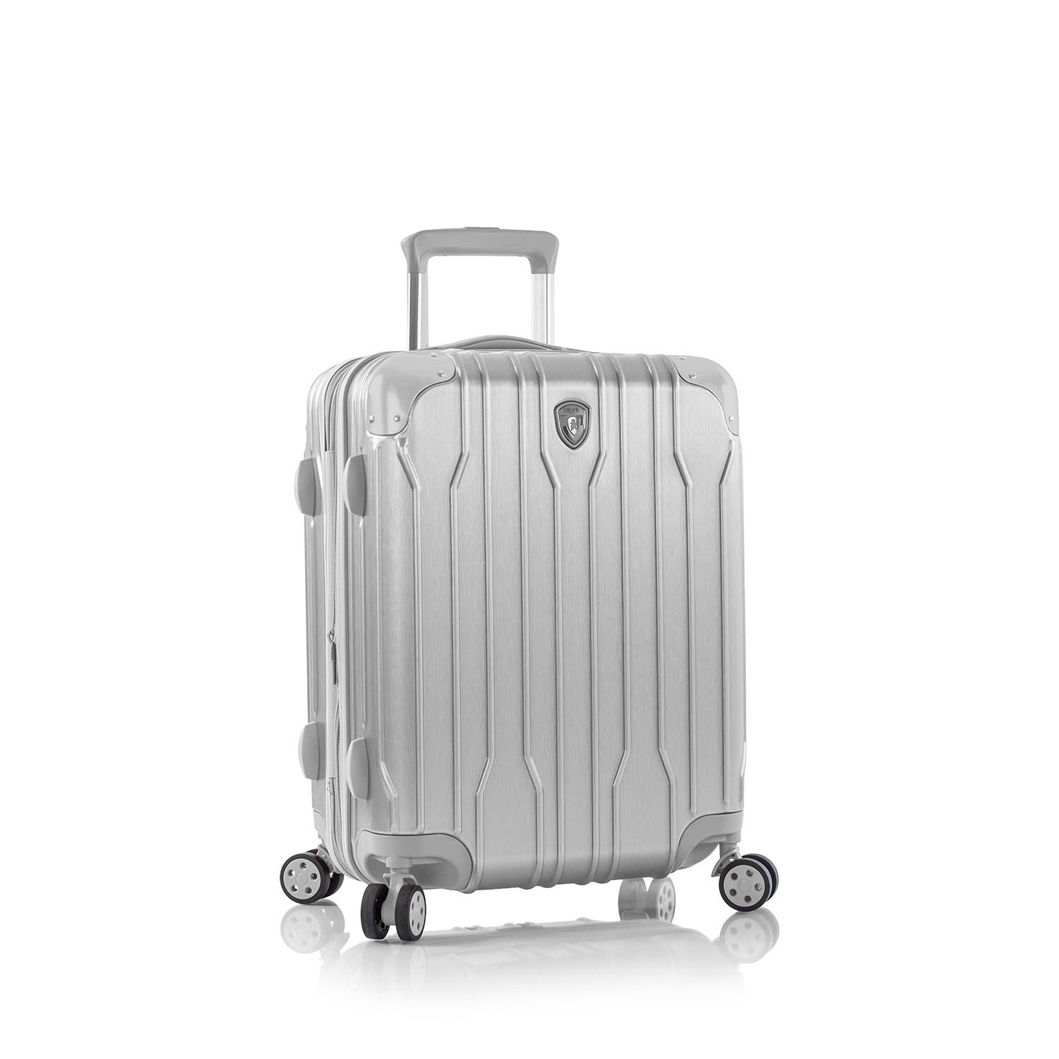 Heys Xtrak 21.5 Inch Carry-On Luggage, Main, color, Silver