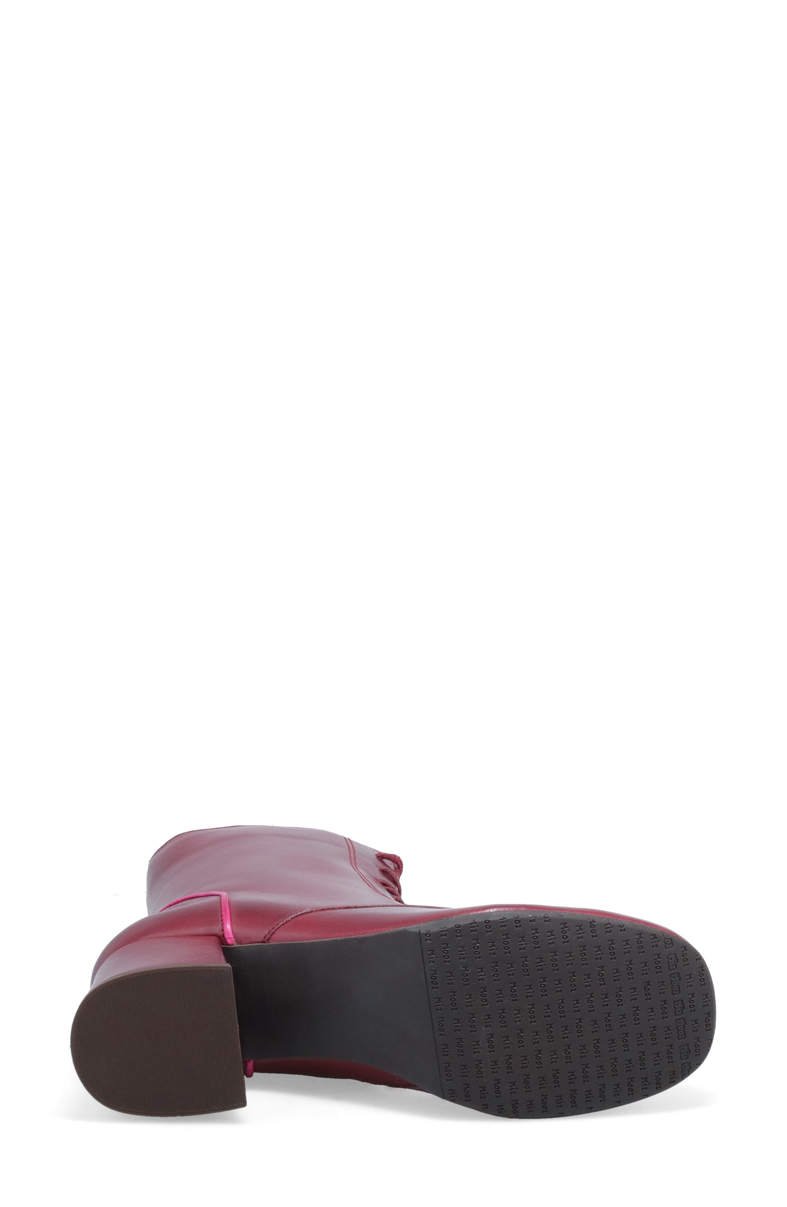 Syracuse Bootie, Alternate, color, BORDEAUX